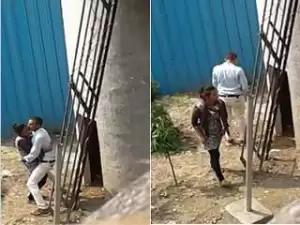 Today Exclusive- Desi Lover Our Door Romance and Sex PArt 2