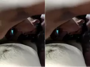 Desi Wife Blowjob and Fingering