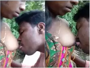 Desi Mallu Girl Boob Sucking By Lover