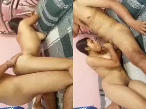 Desi Wife Sucking and Fucked