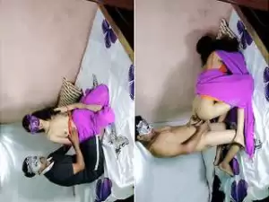 Exclusive- Sexy Desi Couple Romance and Wife Fucked In Doggy Style