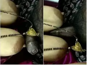 Exclusive- Desi Wife Boob Fuck By Hubby