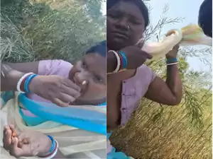 Desi Vlg Wife OutDoor Fucking