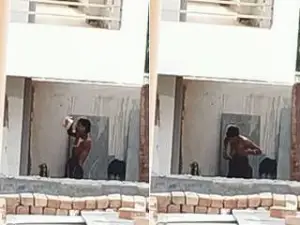 Exclusive- Desi Village Bhabhi OutDoor Bathing Record By Hidden Cam