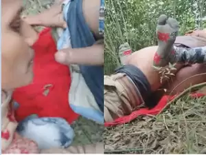 Desi Girl Blowjob and OutDoor Fucking
