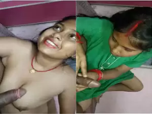 Sexy Desi Wife Blowjob