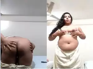 Horny Desi Bhabhi Shows Ass and Boobs