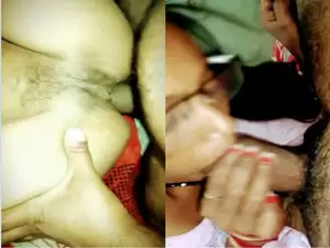 Desi Bhabhi Blowjob and Fucking