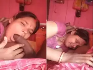 Desi Boudi Blowjob