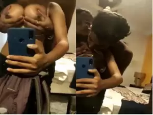 Desi Girl Boobs Pressing By Lover