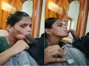 Desi Bhabhi Sucking Dick