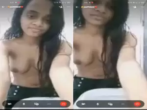 Desi Shy  Girl Shows Boob and Pussy On VC Part 3
