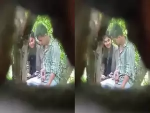 Desi Lover OutDoor Romance