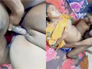 Desi Wife Blowjob and Fucking
