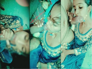 Desi Wife Sucking Dick
