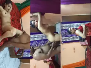 Desi Wife ROmance and Standing Fucking