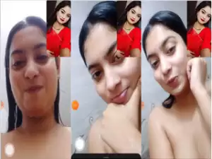 Desi Girl Shows Boobs
