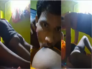 Desi Wife Boobs sucking and Fucking