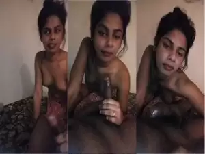 Desi Girl Sucking Dick