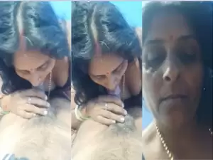 Desi Bhabhi Blowjob and Ridding Dick Part 2