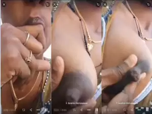 Desi Wife Shows her boobs
