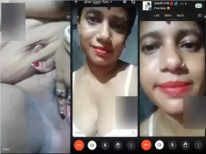 Desi Vlg Wife Shows nude Body On VC