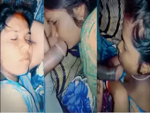 Desi Wife Blowjob