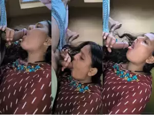 Horny Puja Bhabhi Blowjob and Fucking Part 1