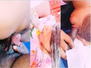 Desi Wife Blowjob and Fucking