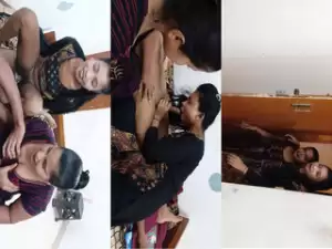 Desi Threesome Blowjob and Fucking part 1
