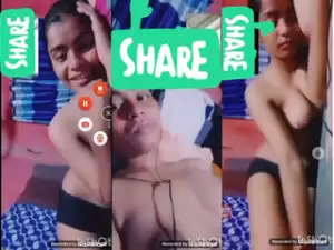 Cute Desi girl Shows boobs and Pussy part 2