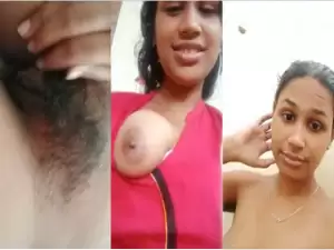 Desi Mallu Girl Shows Her Nude Body and Fingering Part 2
