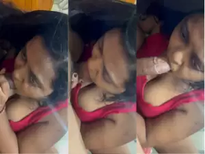 Sexy Desi Wife Sucking Dick