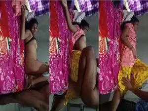 Desi Bhabhi Boobs Pressing and Fucking Part 3