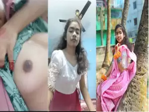 Desi Girl Shows Boobs