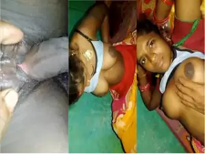 Desi Odia Bhabhi Boobs Pressing and Fucking