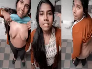 Desi Mallu Girl Shows Her Boobs and Ass
