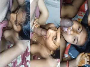 Desi Boudi Sucking Dick