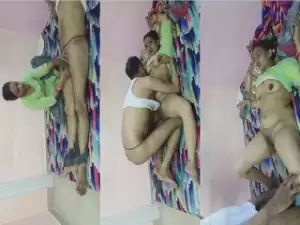 Desi Bhabhi Boobs Sucking and Fucking