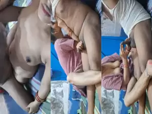 Desi Bhabhi Blowjob and Fucking