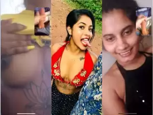 Cute Lankan girl Shows boobs