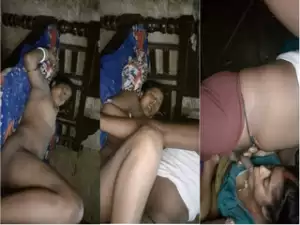 Sexy Desi Wife Blowjob and Fucking