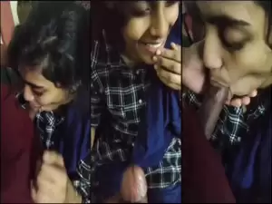 Desi girl Sucking Dick
