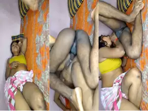 Desi Vlg Wife Blowjob and Fucking
