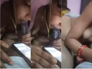 Desi Girl Sucking Dick And Boobs Pressing