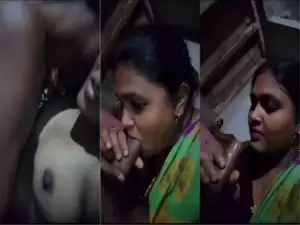 Desi Vlg Wife Blowjob and Fucking part 2