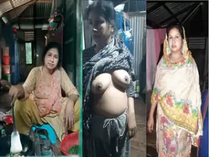 Desi Bhabhi Bathing and Shows Nude Body