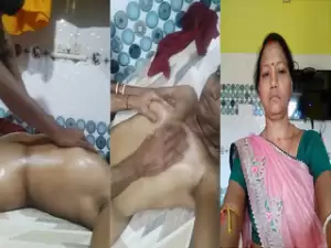 Horny Desi Wife Body massage and Fucking part 3