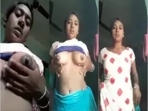 Horny Desi Vlg Wife Shows her Nude Body Part 1