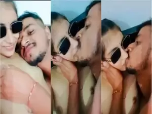 Desi Cpl Romance and Boobs Sucking